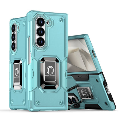 IronShield Z Fold 6, 5, 4 Shockproof Metal Ring Case