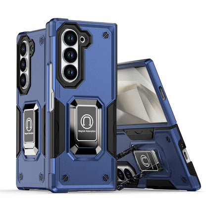 IronShield Z Fold 6, 5, 4 Shockproof Metal Ring Case