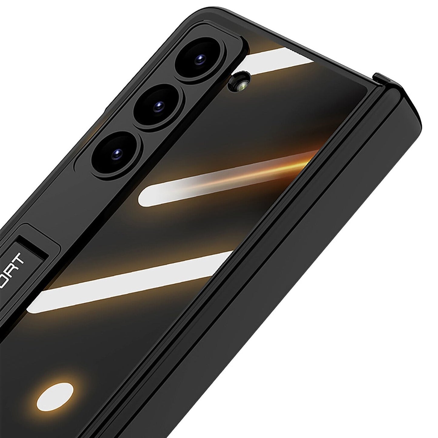 ShieldGuard Z Fold 6 Magnetic Kickstand Clear Case
