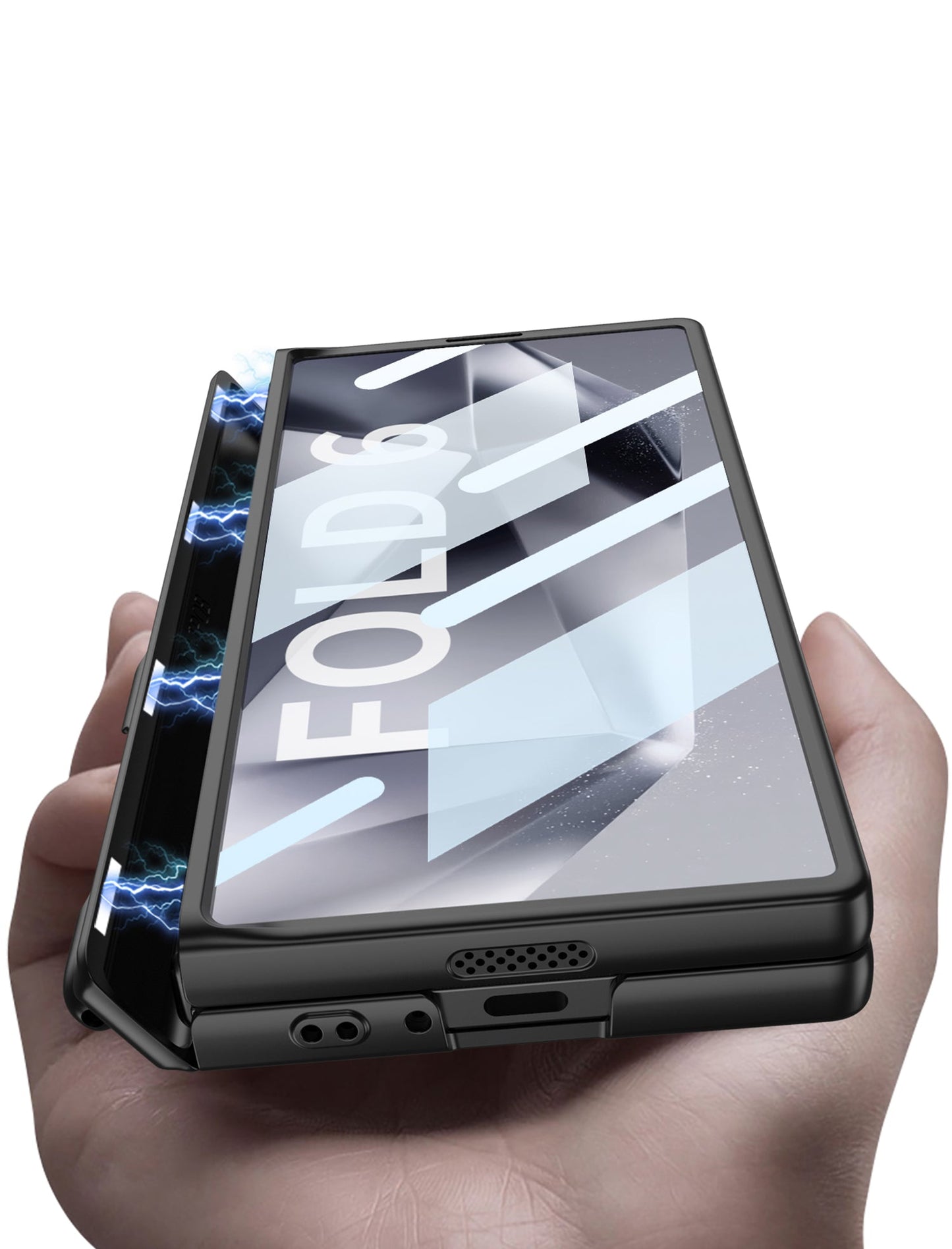 MagCore Armor  Z Fold 6,5,4,3 Pen Holder & Hinge Shield Case