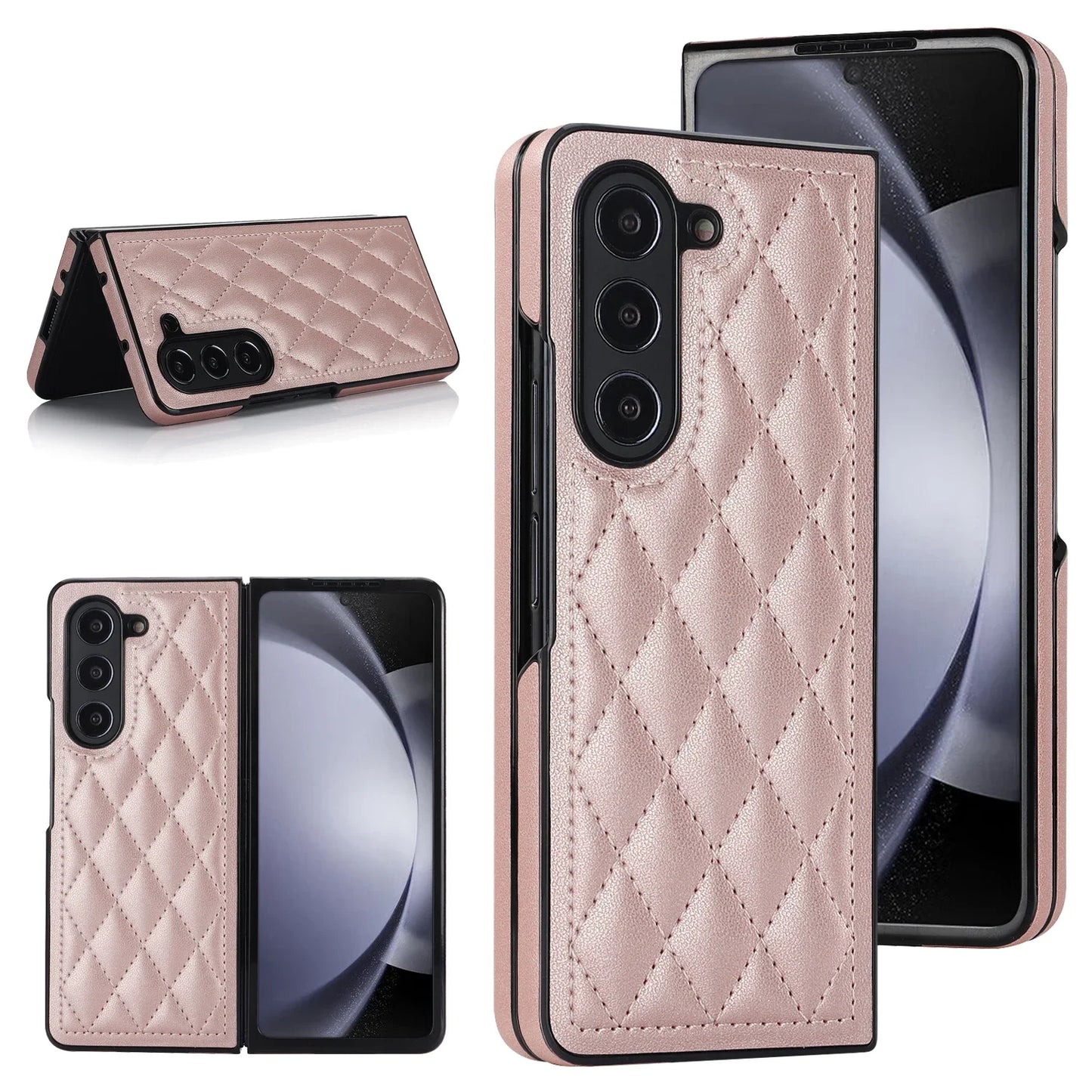 Luxury Leather Bracker For Z Fold Series