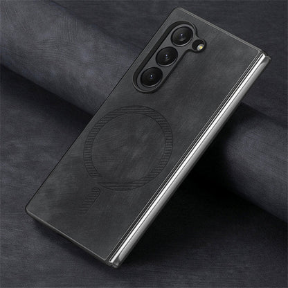 SlimMag Z Fold 6, 5, 4 Magnetic Leather Case