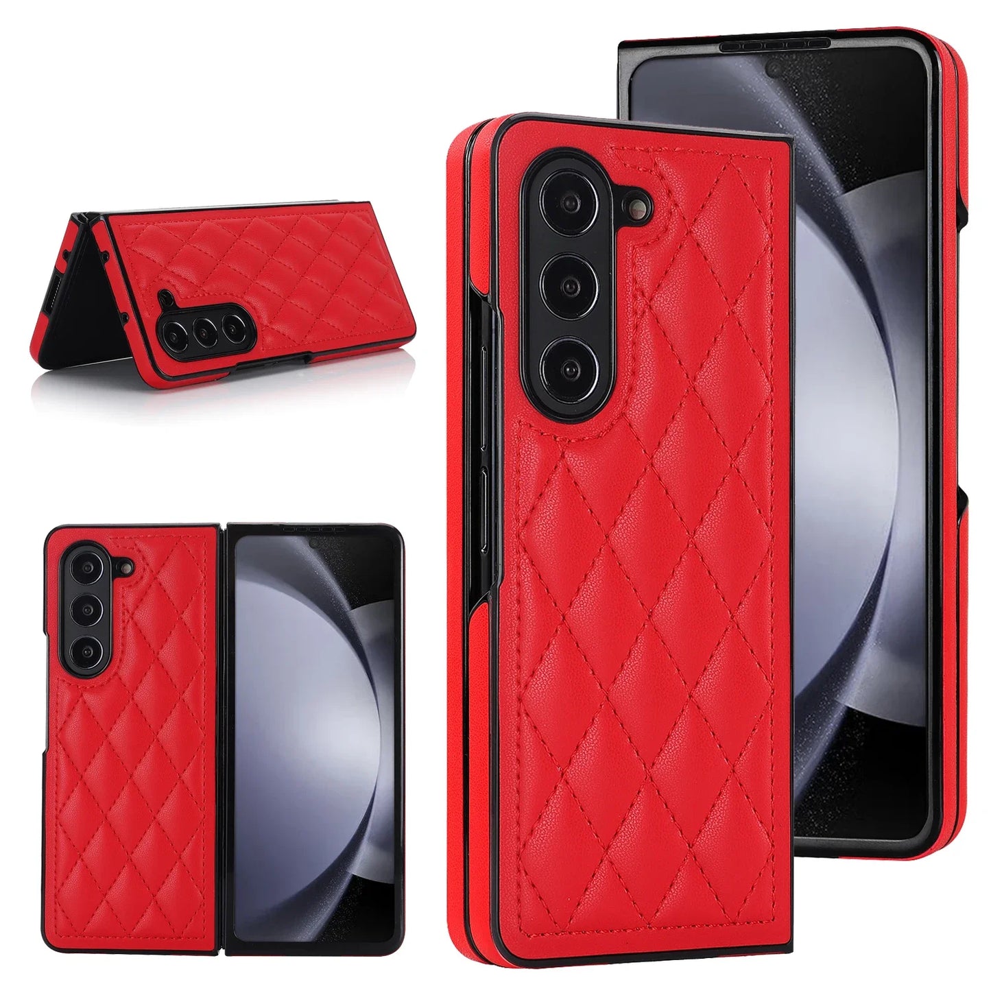 Luxury Leather Bracker For Z Fold Series