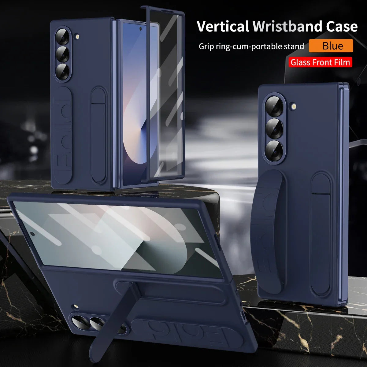 UltraSlim PenShield  Z Fold 7, 6, 5  Pen Holder & Hinge Protection Case
