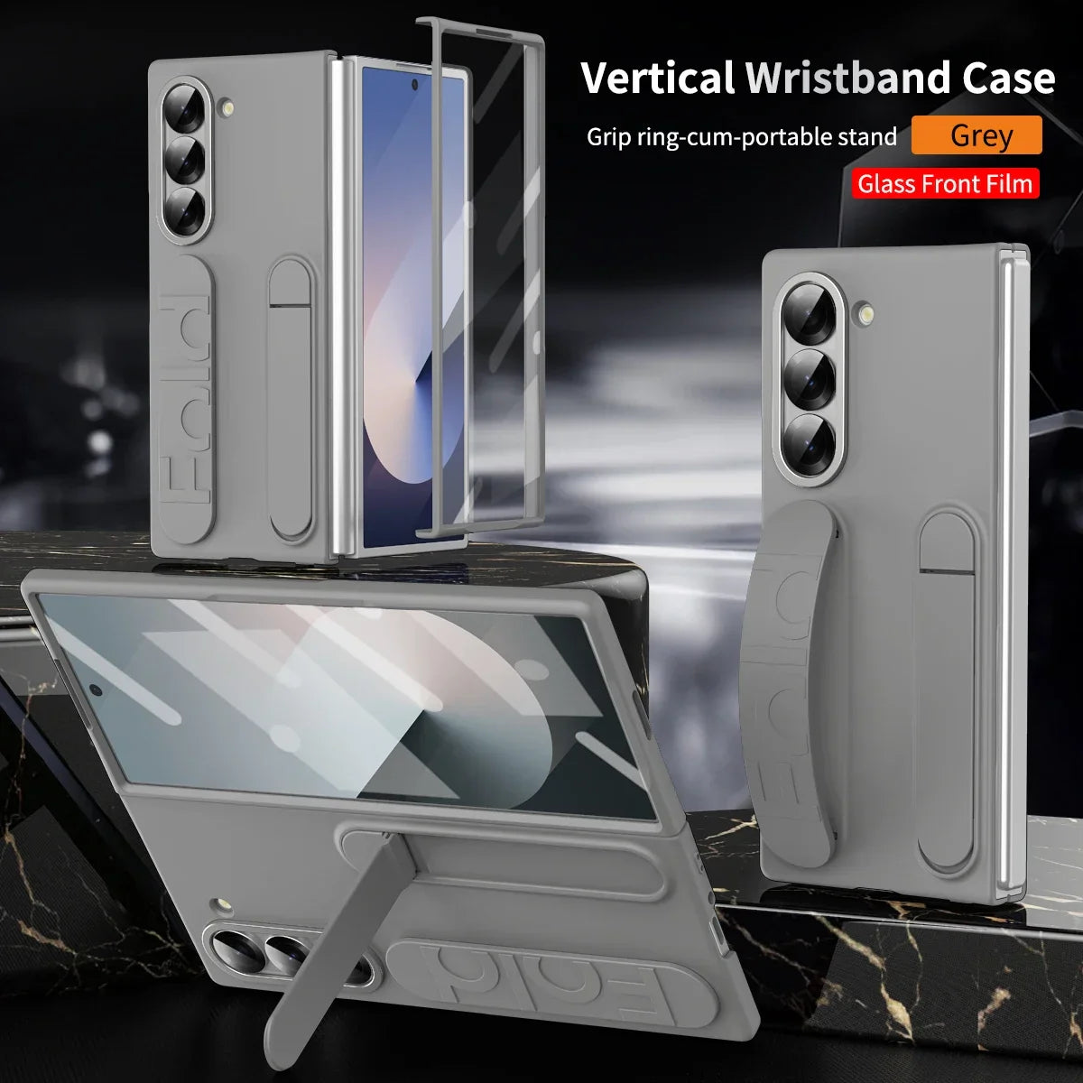 UltraSlim PenShield  Z Fold 7, 6, 5  Pen Holder & Hinge Protection Case