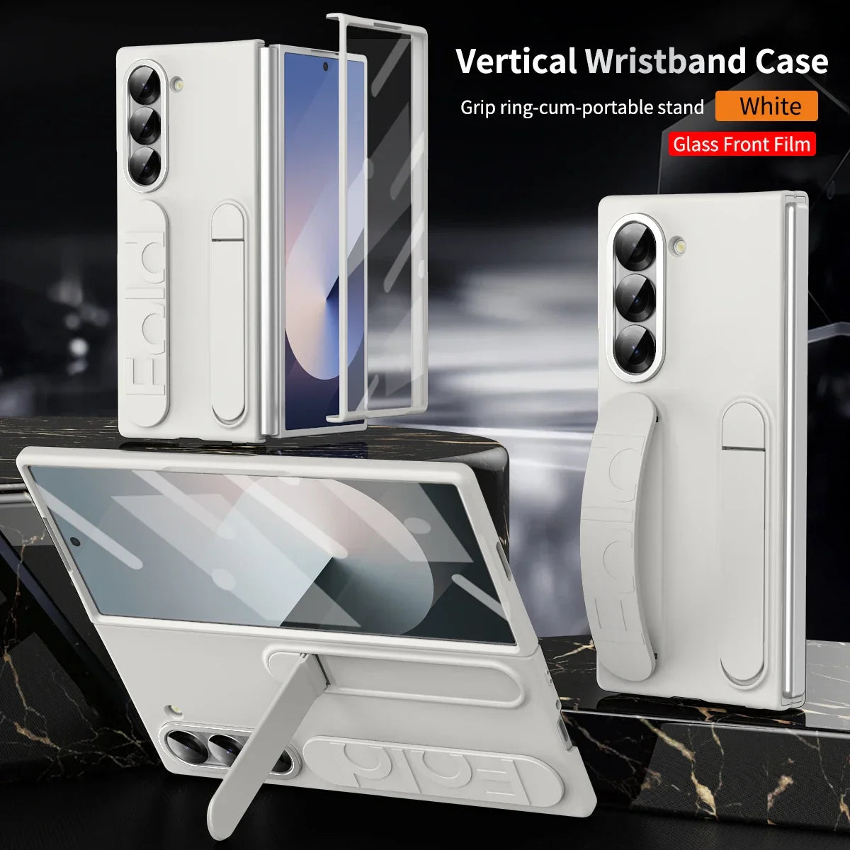 UltraSlim PenShield  Z Fold 7, 6, 5  Pen Holder & Hinge Protection Case
