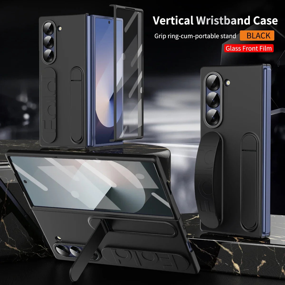 UltraSlim PenShield  Z Fold 7, 6, 5  Pen Holder & Hinge Protection Case
