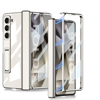 ShieldGuard Z Fold 6 Magnetic Kickstand Clear Case