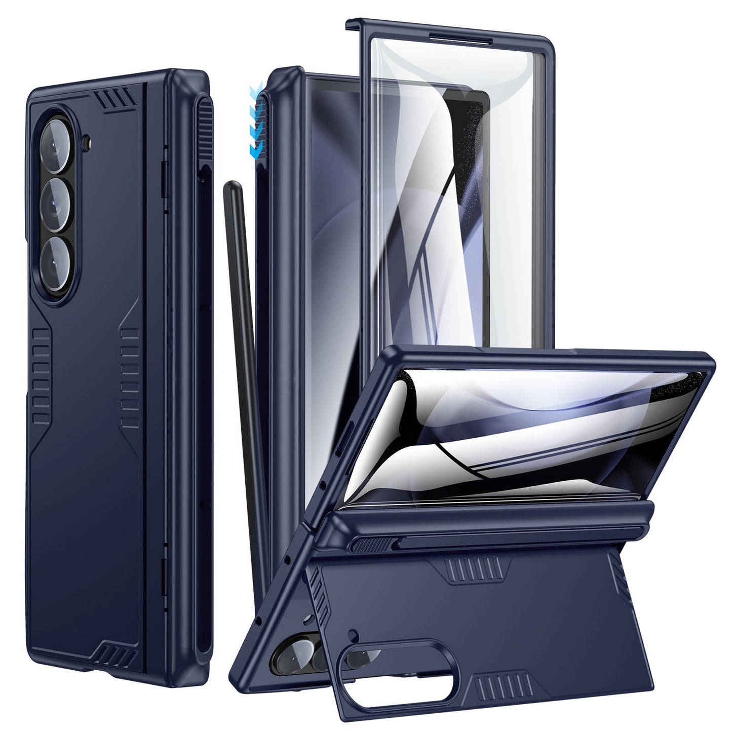EcoGuard Z Fold 7, 6 & 5 Double Protection, Hidden Kickstand, MagSafe