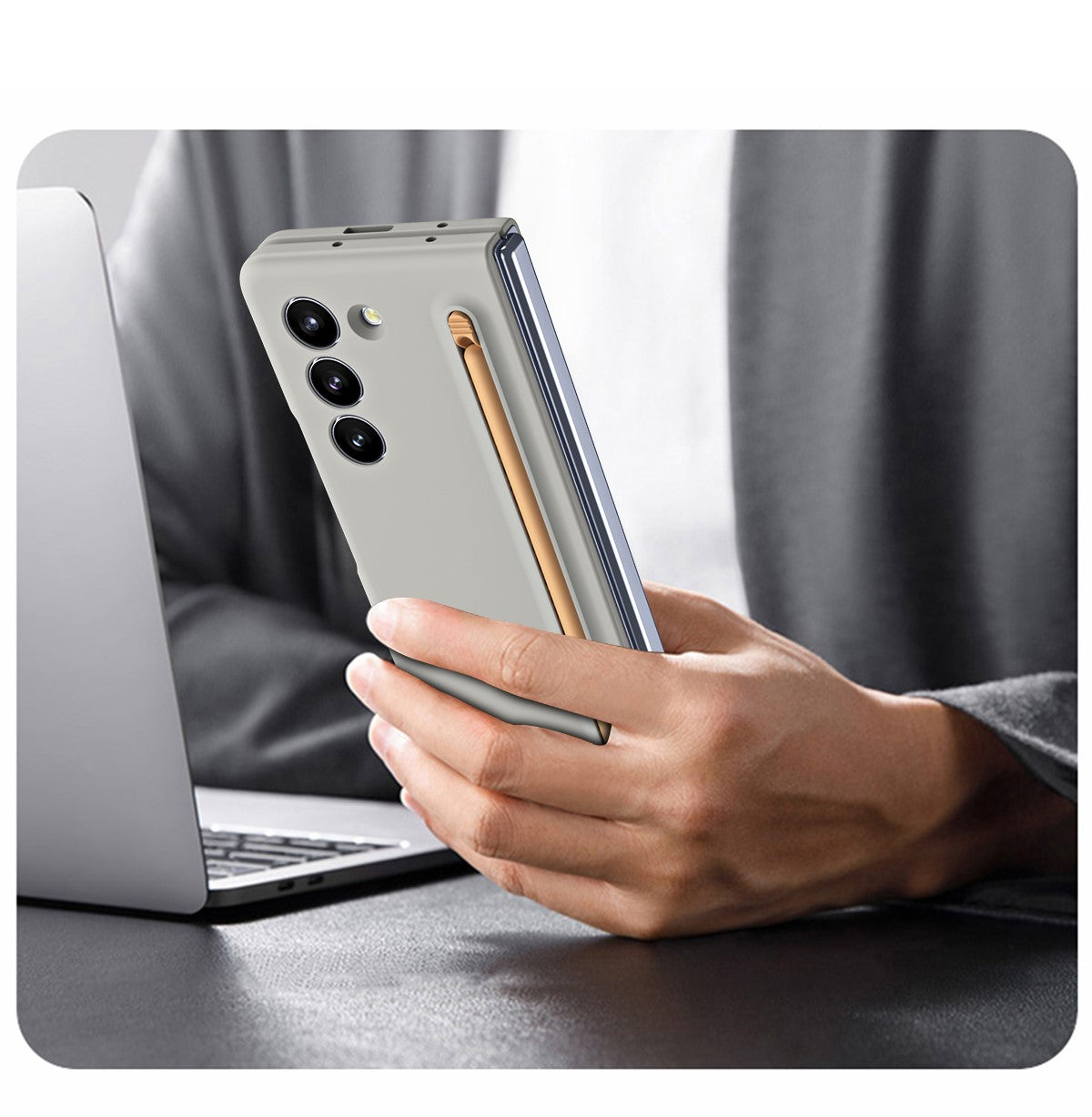 UltraSlim Z Fold 6, 5, 4, 3 Case with Pen Slot