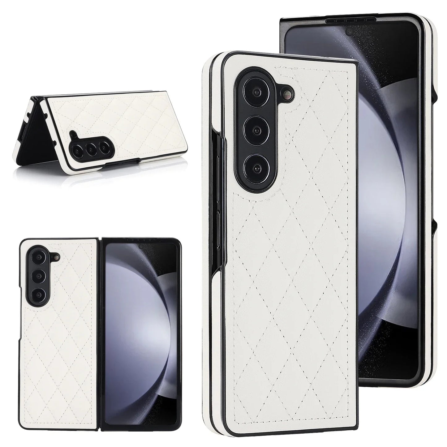 Luxury Leather Bracker For Z Fold Series