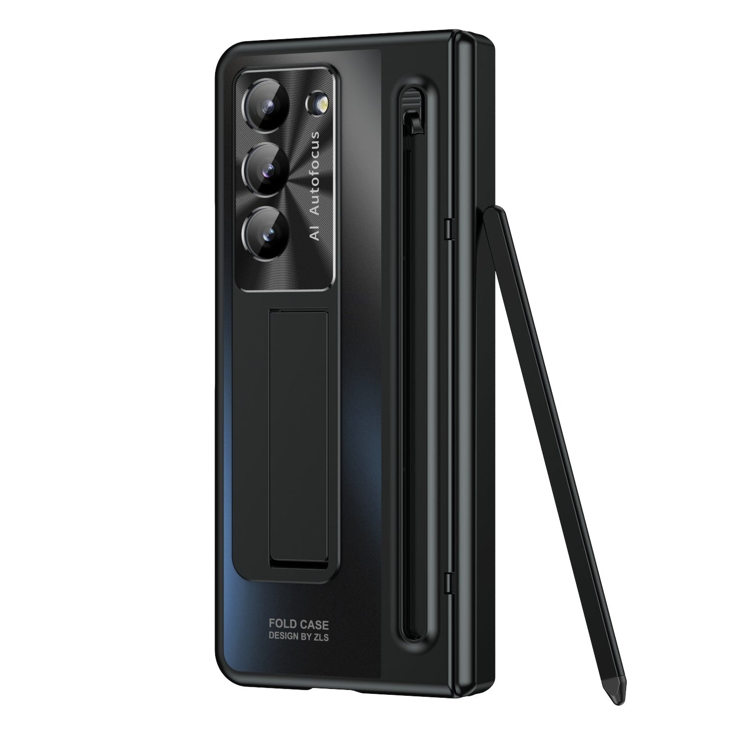 ArmorGuard Z Fold 7, 6, 5, 4 Hinge Kickstand Pen Slot Case
